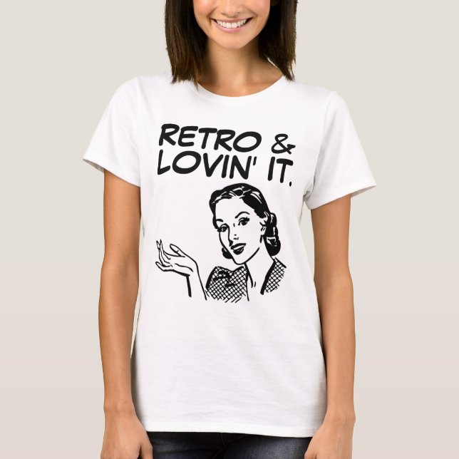 RETRO WOMAN T-SHIRTS (Framsida)