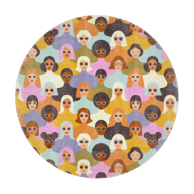 Retro Women of the World Mönster (Framsidan)