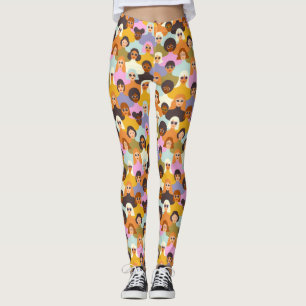 Retro Women of the World Mönster Leggings