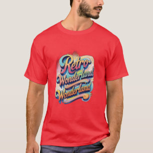 Retro Wonderland T Shirt