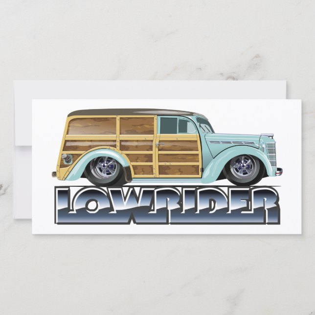 Retro Woody Lowrider (Framsida)