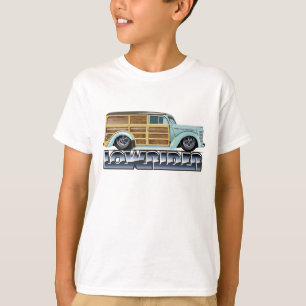 Retro Woody Lowrider T Shirt