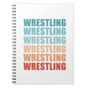 Retro Wrestling Vintage Gift Anteckningsbok