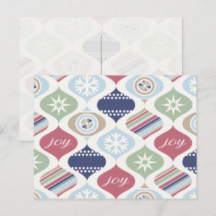 Retro Xmas Vintage Lyx Helg Vykort