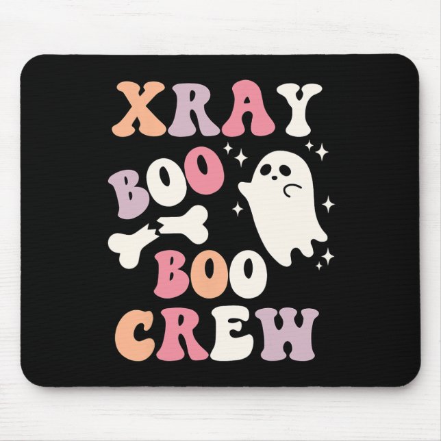 Retro Xray Boo Crew Ghost röntgentekniker Hal Musmatta (Framsidan)