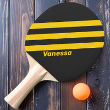 Retro Yellowjacket Tre Ränder med Namn