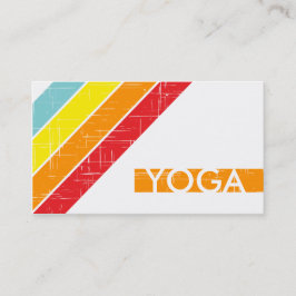 retro YOGA Visitkort
