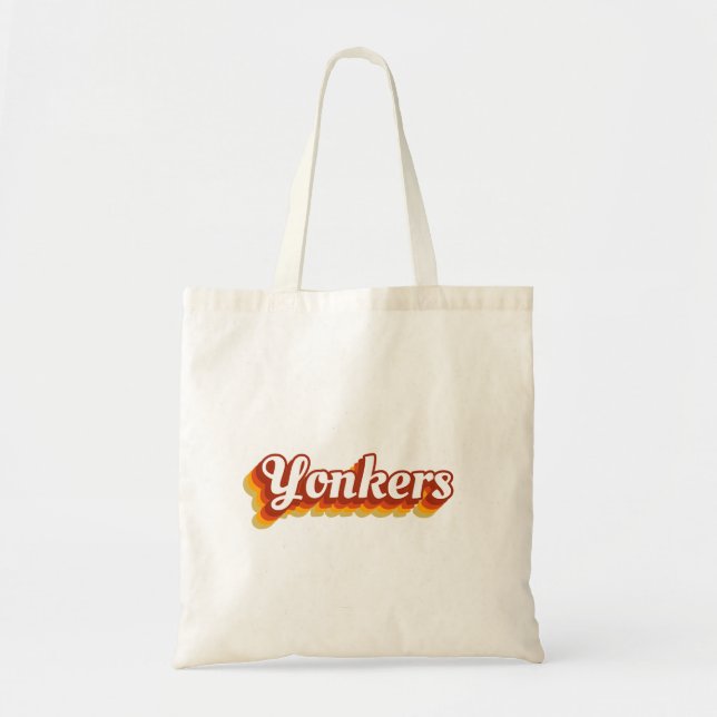 Retro Yonkers New York Tygkasse (Framsidan)