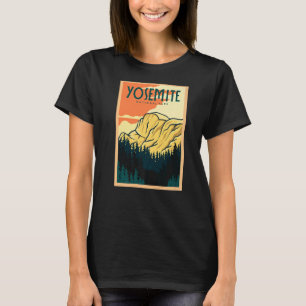 Retro Yosemite National Park California 2 T Shirt