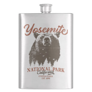 Retro Yosemite National Park California Black Bear Fickplunta