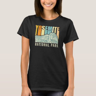 Retro Yosemite National Park Us Vintage California T Shirt
