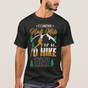 Retro ytterligare en halv mikrofon som hyr Camping T Shirt