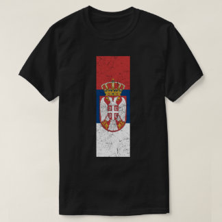Retro Zastava i Grb Srbije T Shirt