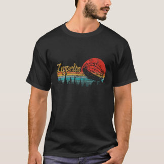 Retro Zeppelin 70-årsjubileum Zepelin T Shirt