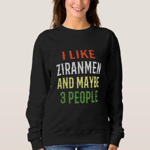 Retro Ziranmen design jag gillar Ziranmen och kans T Shirt