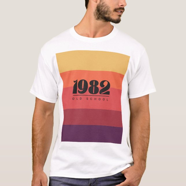 retroaktiv 1982 t shirt (Framsida)