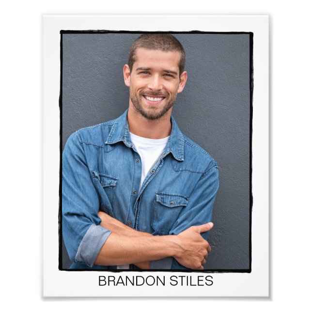 Retroaktiv gränshandling - 8 x 10 fototryck (Framsidan)