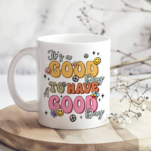 Retroaktiv status "Det är en Bra dag" Kaffemugg