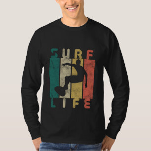 retroaktiv surfa-surferpresentkort t shirt