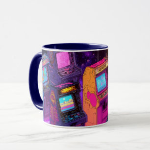 Retroarkadmaskiner Mugg