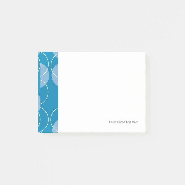 Retrocirklar Post-it Block (Framsida)