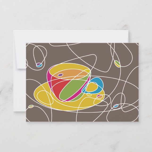 retroCOFFEE-former Inbjudningar (Framsida)