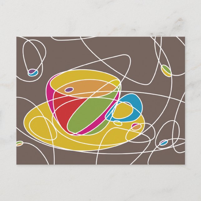 retroCOFFEE-former Vykort (Framsida)