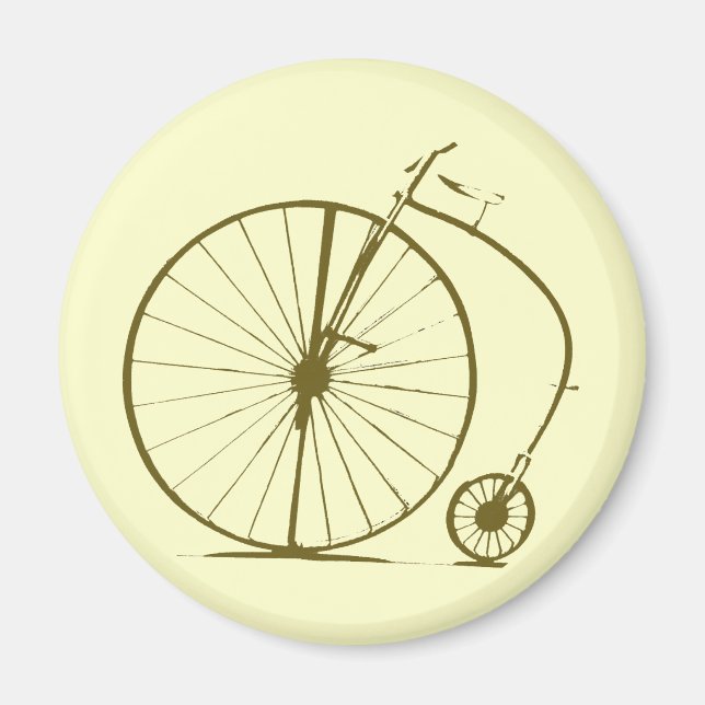 retrocykel magnet (Framsidan)