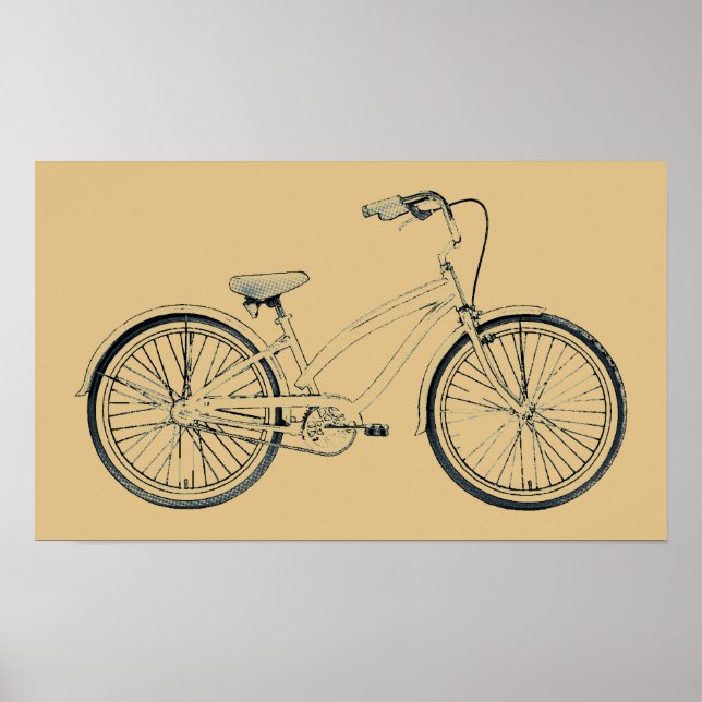 retrocykel poster (Framsidan)