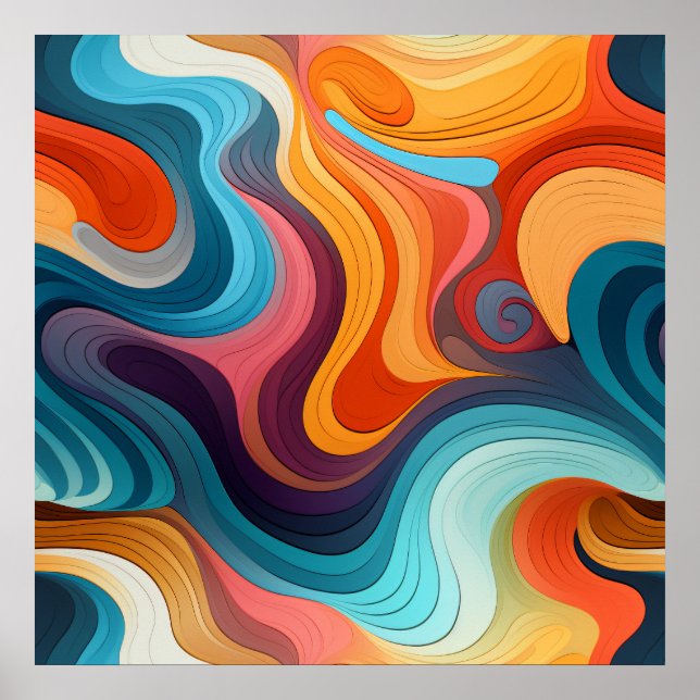 Retrodelic Art Poster (Framsidan)