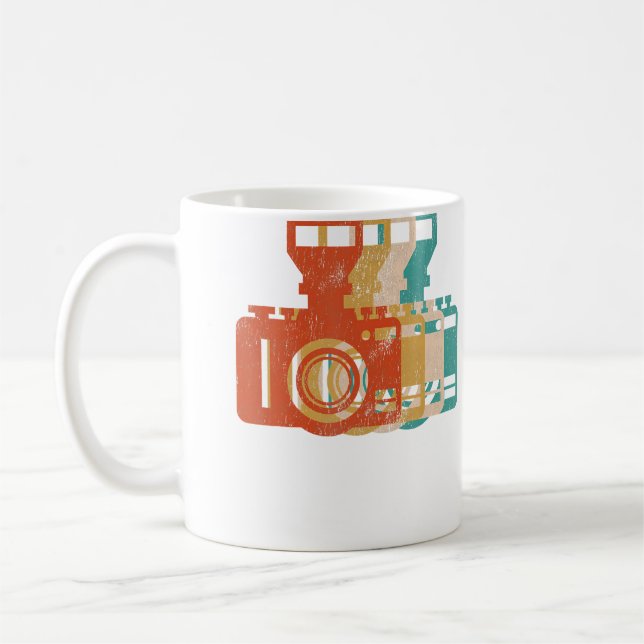 Retrodesign Fotografi Kaffemugg (Vänster)