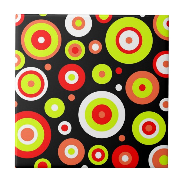 Retrodesign Kakelplatta (Framsidan)