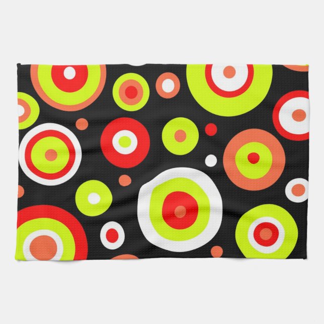 Retrodesign Kökshandduk (Horisontell)