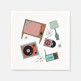 Retrodesign Pappersservett