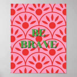 Retrodesign, Var modig Affisch