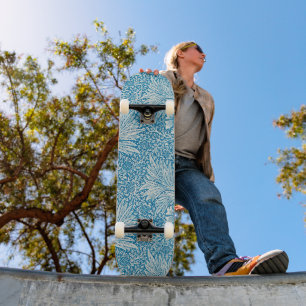 Retrodesign, William Morris Mini Skateboard Bräda 18,5 Cm