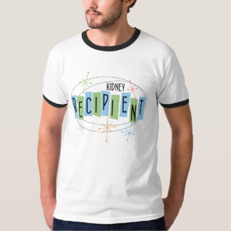 Retrodesignerad njurmottagare t-shirt