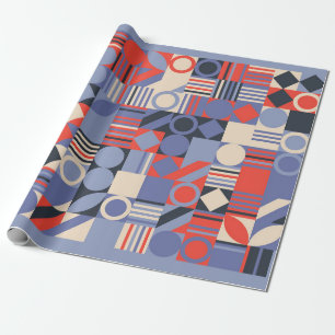Retrogeometriska täckningsanordningar inställda. B Presentpapper
