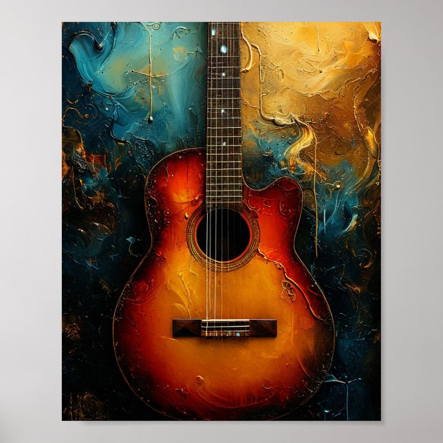 Retrogitarr Poster (Framsidan)