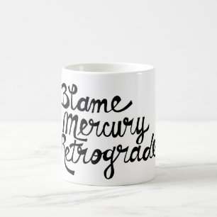 Retrograde mugg för klander Mercury
