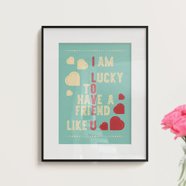 Retrografi med hjärtformer. poster