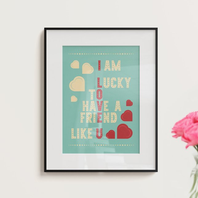 Retrografi med hjärtformer. poster (Skapare uppladdad)