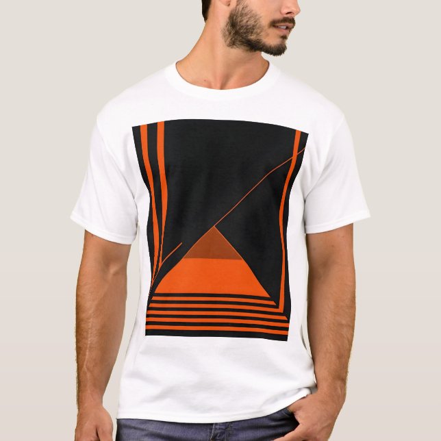 Retrografisk design t shirt (Framsida)
