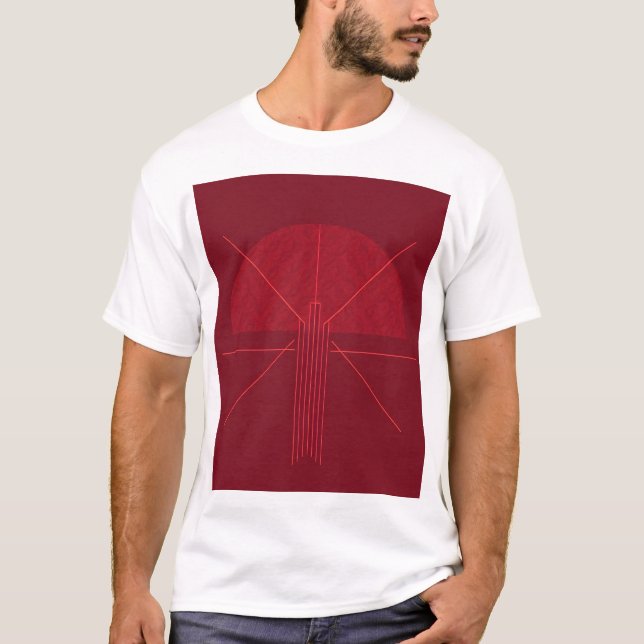 Retrografisk design t shirt (Framsida)