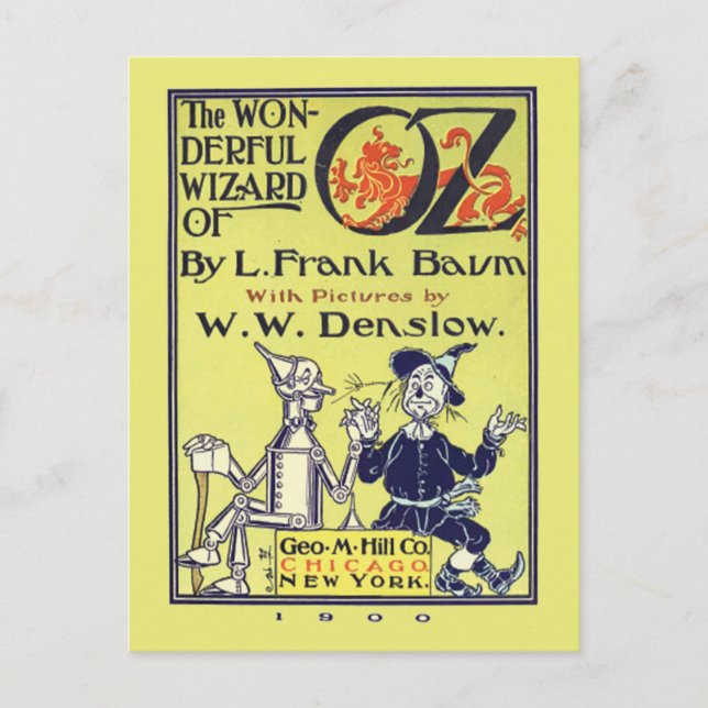 Retroguiden för Oz-Vintagens vykort (Framsida)