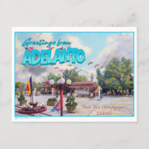 Retrohälsningar från Adelanto
