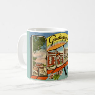 Retrohälsningar från Roanoke, VA Kaffemugg