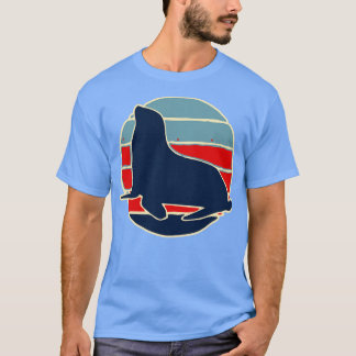 Retrohavsdjurssäl T Shirt