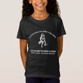 Retrohjärta, modern attityd t shirt