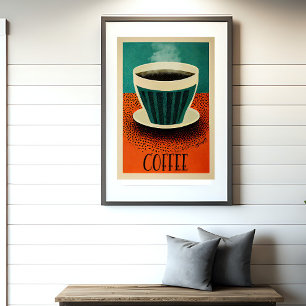Retrokaffe Poster